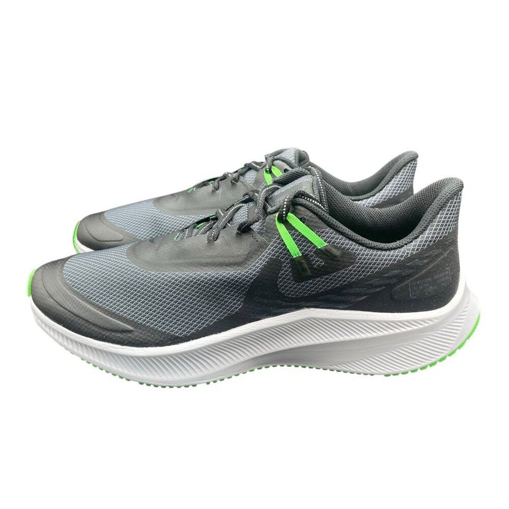 Nike Quest 3 Shield Running Shoes Men’s 9 Black Obsidian Mist CQ8894-010 New - Picture 4 of 8